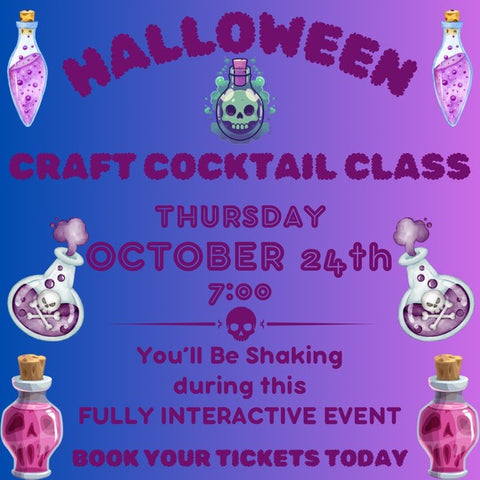 Halloween Craft Cocktail Class